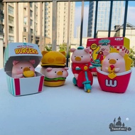 [Genuine]TOYZERPO+ LuLu The Piggy Burgers Series Set 4 New Sealed Figure Doll Ornament Gift