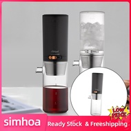 simhoa Portable Cold Coffee Maker Cold Extraction Drip Pot Ice Coffee Maker for Espresso Coffee