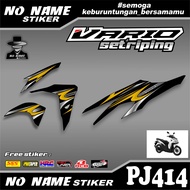 Stiker Striping Variasi Lis Semifull Vario 125 / 150 (pj414) New 2018 2019 2020
