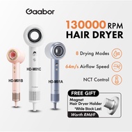 GAABOR Ultra High Speed Hair Dryer 130000 RPM Negative Ions Brushless Motor Quick Drying Low-Noise H