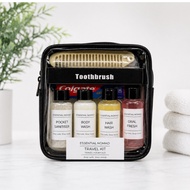 Travel Essentials Kit | Portable Toiletry & Hygiene Set | Essential Nomad Travel Kit...