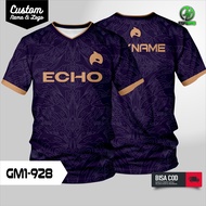 ECHO PH Pro Gaming Jersey eSports Custom Anti Keringat Bisa Tambah Logo Custom Sublimasi