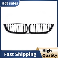 Front Pair Kidney Grille Glossy Black for      F32 F33 F36 F82 F83 2014-2020