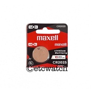 giffever พร้อมส่ง> ถ่านกระดุม Maxell CR2025 / 2025 ตัด 1 ก้อน