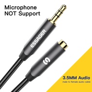 ESSAGER 3.5mm Male to Female HiFi TRS 3 Section Audio Jack Cable 2M - EYPY335-YYA0G