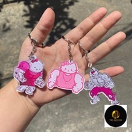 WrightZ cute and cuddly hello kitty cat keychain