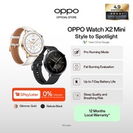 OPPO Watch X2 Mini / Up to 7-Day Battery Life / IP68 Water & Dust / Pro Running Mode / Sleep Tracker