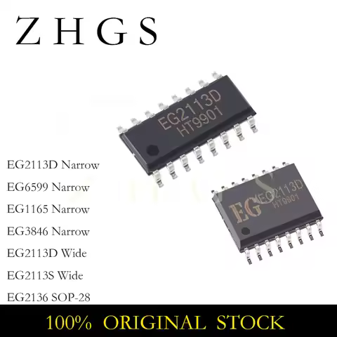 5PCS EG2113D EG6599 EG1165 EG3846 EG2113D EG2113S SOP-16 EG2136 SOP-28 Inverter power supply half br