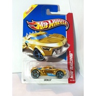 HW Hot Wheels. 2013 Super Chromes Series RacingHW - 143. Growler. Gold Chrome by MATTEL 2013