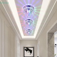 NICKOLAS LED Ceiling Lights, 3W Crystal Balcony lamp, Multicolor Downlight Modern 220V Aisle Flush C