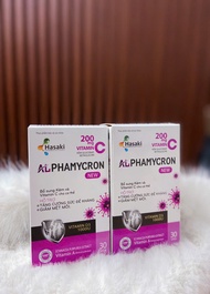COMBO 2 HỘP Viên uống ALPHAMYCRON 30 Viên tăng sức đề kháng đào thải HPV