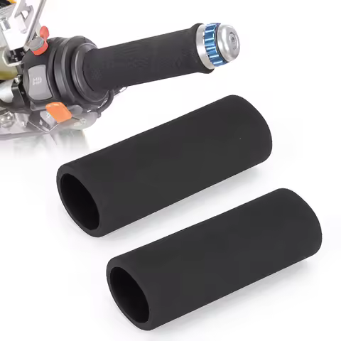 Motorcycle Handlebar Grip Sleeve Foam Anti Slip Vibration For 22mm Motorcycle Cuffs Cb 300f Msx125 H