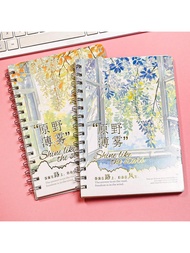 A5 Thickened Cartoon Hardcover Spiral Notebook - The Perfect School Notes, Office Writing, Diary Of