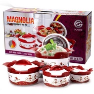 Magnolia food warmer food container/ Hotpot warmer set Magnolia