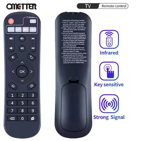 Remote Control for EVPAD Precise Control TV Set Top Box Pro 2S 2T Plus Pro+ 2S+