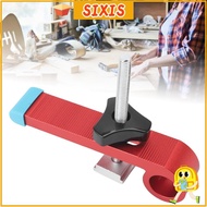 SIXIS T Track Clamp, Aluminum Alloy T Slots T Track Clamps Kit, Accessories Red Adjustable T Track H