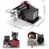 4th Axis Rotary Axis Module For TTC450 Laser Milling Machine 3-Jaw Chuck Structure Rotary Axis Clamp
