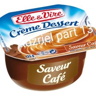 elle&vire creme dessert coffee 125 gr