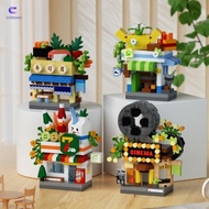 CORSAKI City Building Blocks, Micro Blocks Mini Mini Shop Blocks,  Building Blocks Educational Toys 