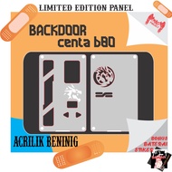 Panel Backdoor Acrilik Edisi Khusus Centaurus B80 dengan Desain Grafis Variatif