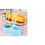 BCO-5017 2In1 Pet Feeder Food And Water Bowl L24.5*W12*H6.5CM