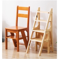 Sturdy multi-purpose Gotek high-quality wooden ladder chair