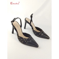 Stylish Enako high heels mixed with Tweed fabric TP13454