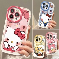 HelloKitty SpongeBob Phone Case For OPPO A5 A9 A3S A12E A3X A7 A5S A11X A12 A12S A15 A15S A17 A18 A3