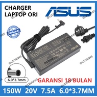 ASUS TUF Gaming A15 F17 FX505L FA506 Original 150W 20V 7.5A Laptop Charger Adapter Fast Charging