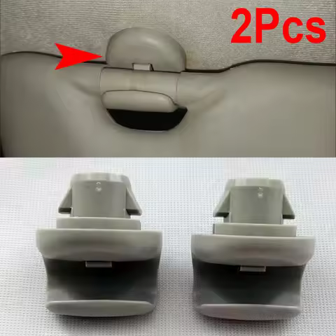 2Pcs Car Sun Visor Clip For Nissan Maxima Versa Note Leaf Micra Qashqai Dualis For Infiniti Fx35 Fx4