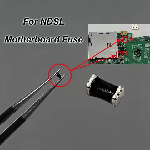 5/10Pcs For NDSL Fuse For DS Lite Game Console Resistor Motherboard F1 F2 Fuse Accessories Repair Re