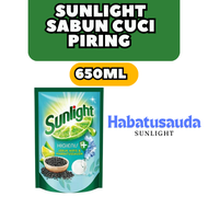 SUNLIGHT SABUN CUCI PIRING 650 ML / CAIRAN PENCUCI PIRING / SUNLIGHT / 650ML