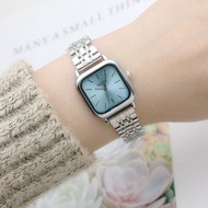 Ladies'watch Literary Student Square Steel Band Quartz watch Stainless Steel Band Fashion Girl watch