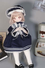 ชุดเสื้อผ้าแม่บ้านแบบวินเทจสําหรับตุ๊กตา BJD สําหรับวัยรุ่นอายุ 14 ปีขึ้นไปโดย Kokoro Star Galaxy