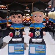 Hot Sale! Piala Wisuda/Boneka Wisuda/Patung Wisuda/Hadiah Wisuda Tk