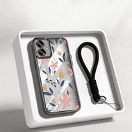 YBD Phone Case For Infinix Smart 10 Plus Tecno POP 10 Spark GO 2 2S X6725 X6725B X6725COutline Flowe