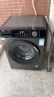 Haier 海爾 滾筒洗衣機家用全自動超薄10kg#海爾Haier#海爾洗衣機#Haier washing machine