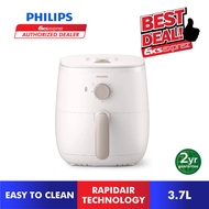 PHILIPS 3000 Series Compact Air Fryer HD9100 (HD9100/20) with Rapid Air Technology Easy To Clean Pot