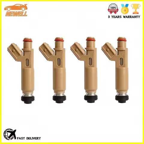 4pcs 23250-22020 23209-22020 23250-22070 23209-22070 Fuel Injector For Toyota 1ZZ 1ZZFE COROLLA AVEN