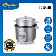 PowerPac Rice Cooker  0.6L with Steamer (PPRC62)