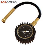 LAlancea Tire Pressure Gauge (0-100 PSI) ANSI Certified Tire Gauge 2 Inch Large Dial Air Pressure Ga