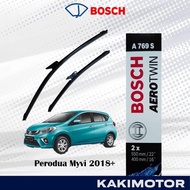 [1Set] A769S Bosch Perodua Myvi 2018 M800 Aerotwins Wiper Blade 22"+16"