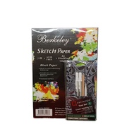 Berkeley Black Paper A4 10's w/ 9 Zentangle Set