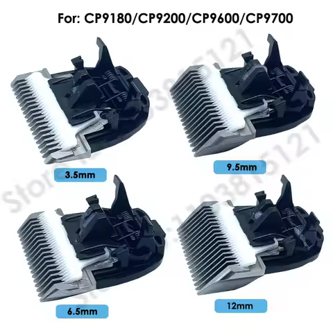 Enhanced Pet Dog Clipper Knife Hair Trimmer Extra Blade Nozzles Integrated Cutter Head 3/6/9/12mm fo