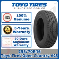【OEM Nissan Navara】255/70R16 Toyo Tires Open Country A25 *Year 2024/2025【S8 Webstore RM417.05】