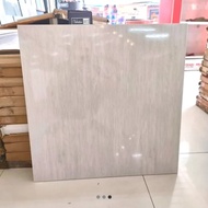 GRANIT MOTIF KAYU SERAT PUTIH GLOSSY 60x60 SUN POWER