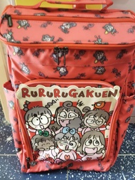 全新 絕版 sanrio 超靚 7格 多層 方便 三麗鵰 rururugakuen 購物袋 手拉車袋 （只賣袋無車）