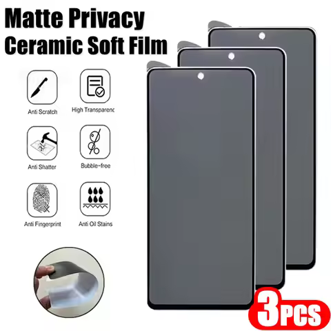 3Pcs Matte Privacy Ceramic Soft Film For Huawei Mate 60 50 30 20X 20 10 Pro Screen Protector For Hua