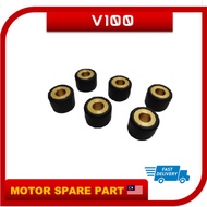 SUZUKI V100 V-100 V 100 ROLLER SET 7G 8G 9G 10G 12G WEIGHT PULLEY ROLLER SET KACANG ROLLER SET SUZUK