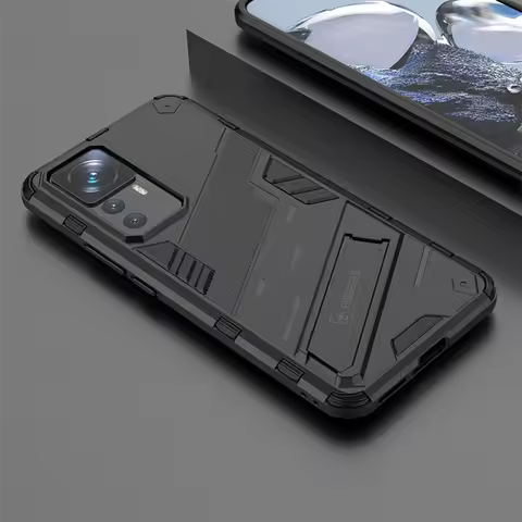 For Xiaomi 12T Pro Case Shockproof Kickstand Magnetic Holder Armor Phone Cover For Xiaomi Mi12T Mi 1
